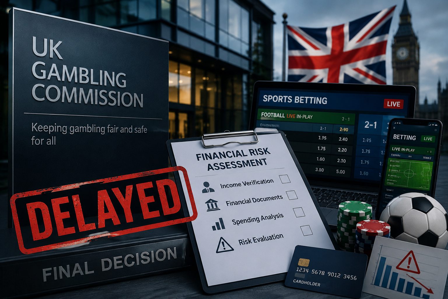 UKGC Delays Final Decision on Financial Risk Assessments