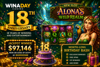 Winaday Casino Celebrates 18 Years Online with New Release: la tragamonedas